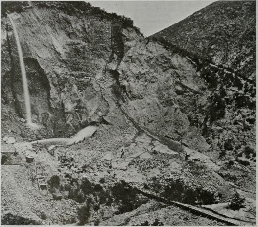 Lytle Creek mining site